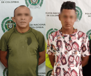 Capturados por hurto en Corozal