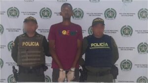 Luis Eduardo Feria Ríos, encarcelado por porte de armas de fuego y tentativa de homicidio.